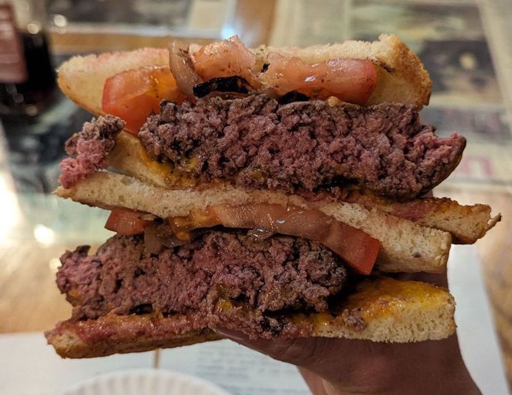 Louis Lunch Burger