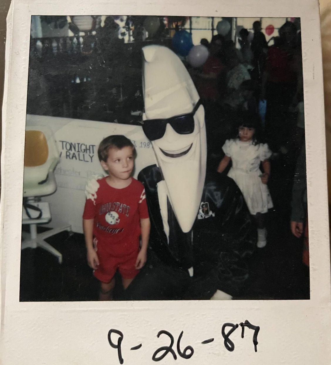 Mac Tonight birthday party, 1987
