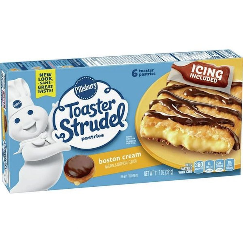 Boston Cream Pillsbury Toaster Strudels