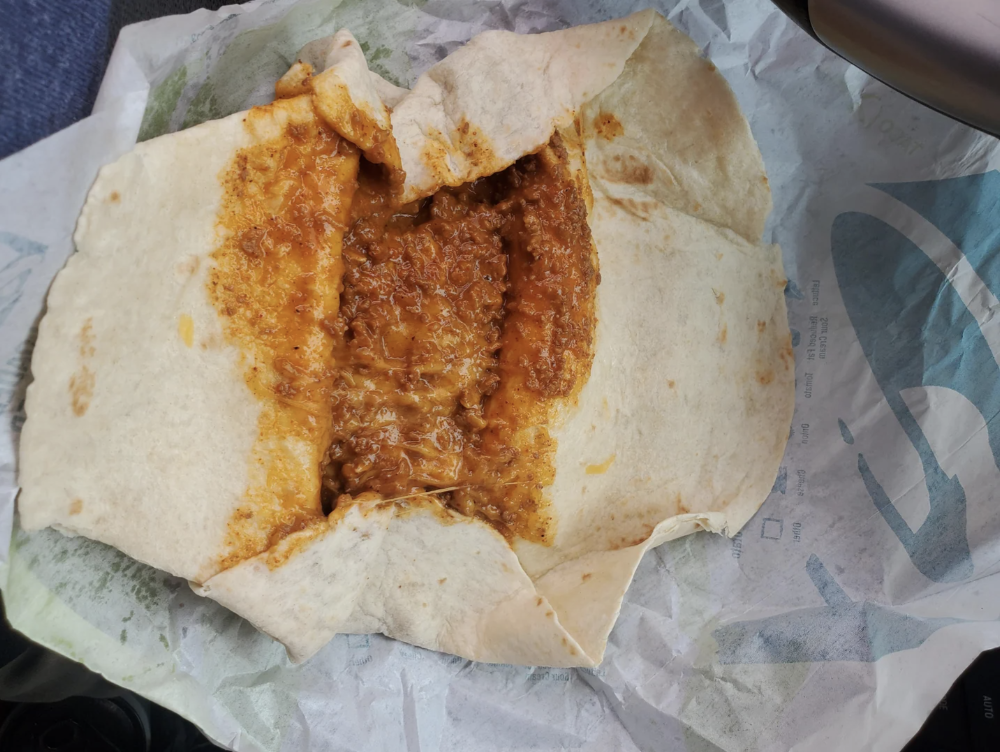 Taco Bell Chili Cheese Burrito