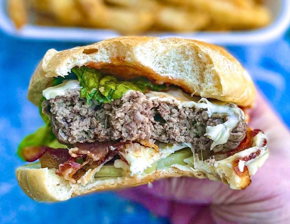 Ted’s Restaurant Steamed Cheeseburger