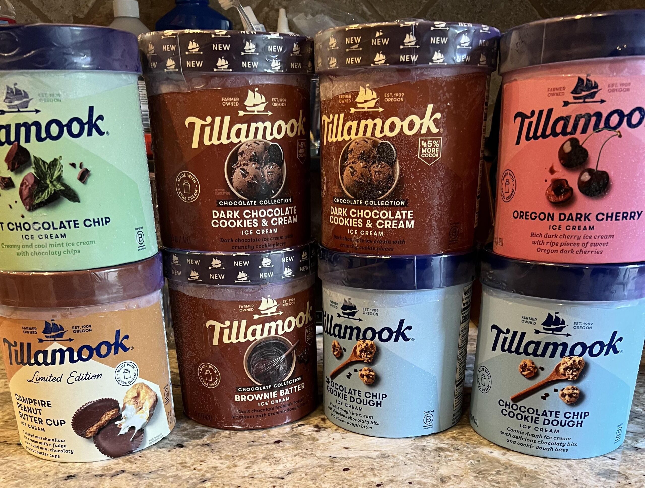 Tillamook Ice Cream Pints