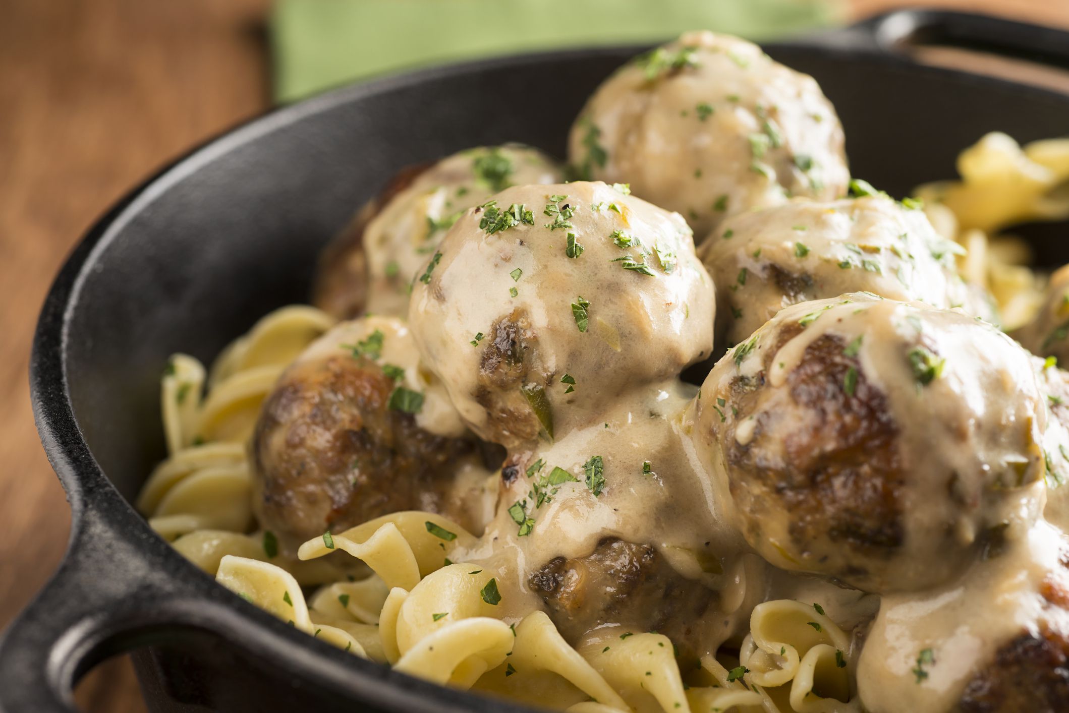 Swedish Meatballs with Noodles