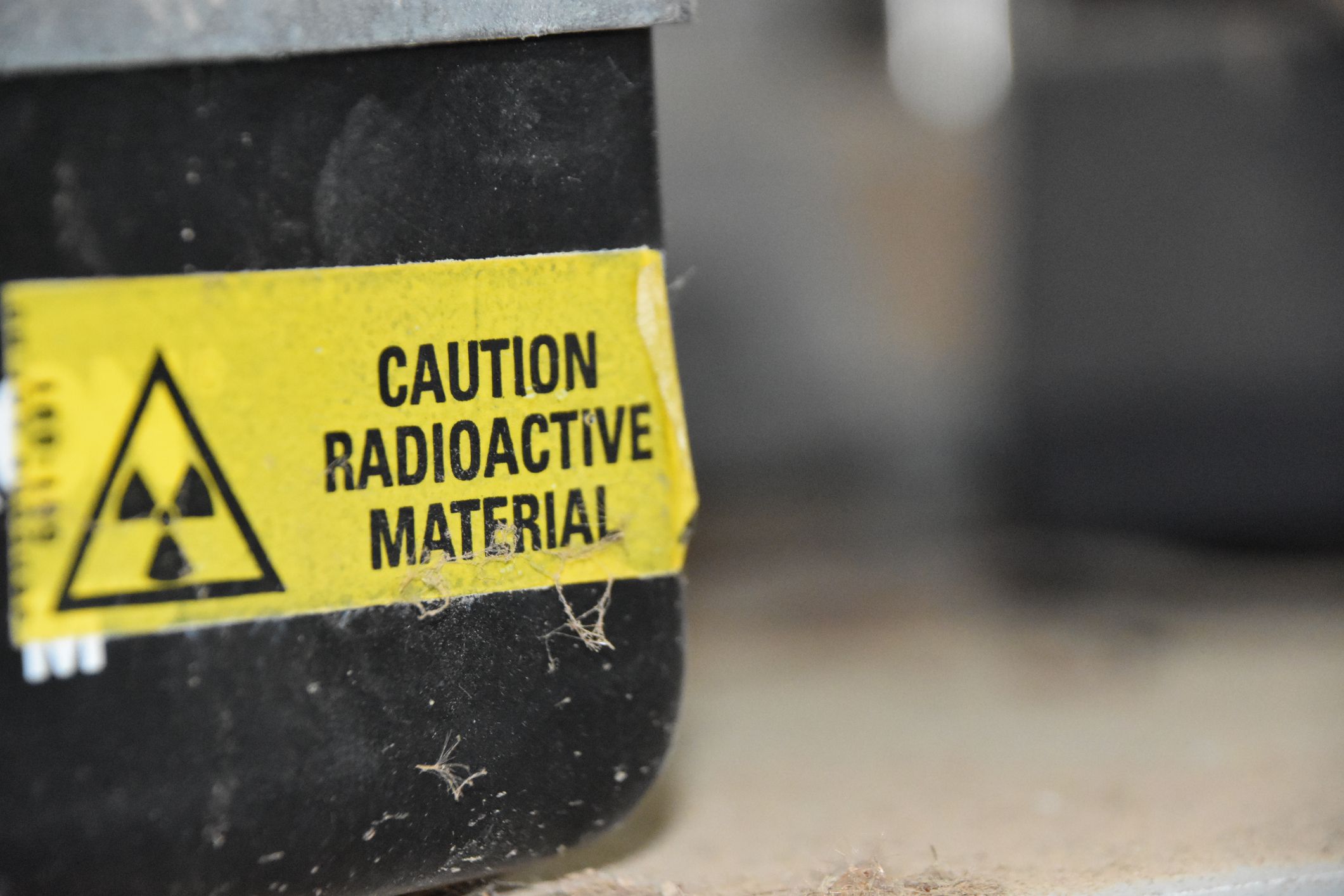 Caution Radioactive Material