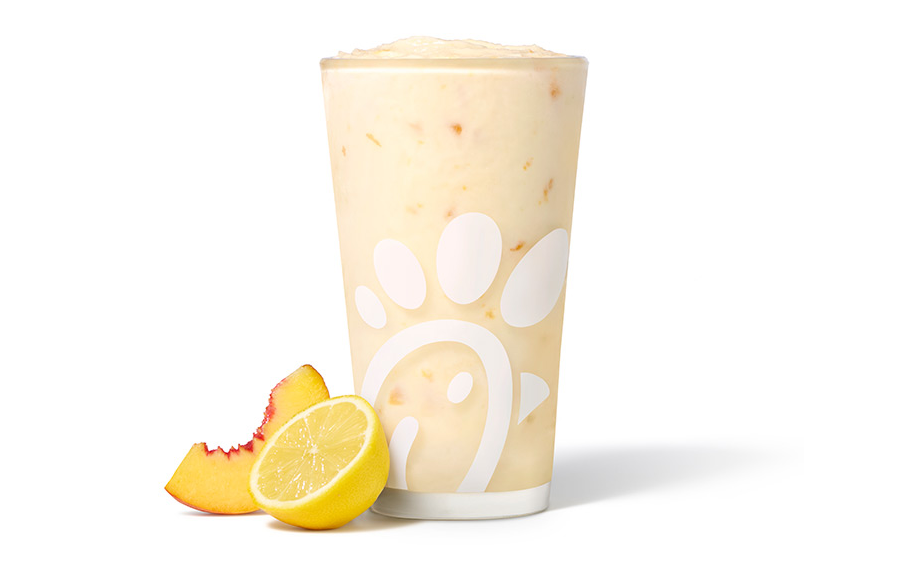 Chick-fil-A peach frosted lemonade
