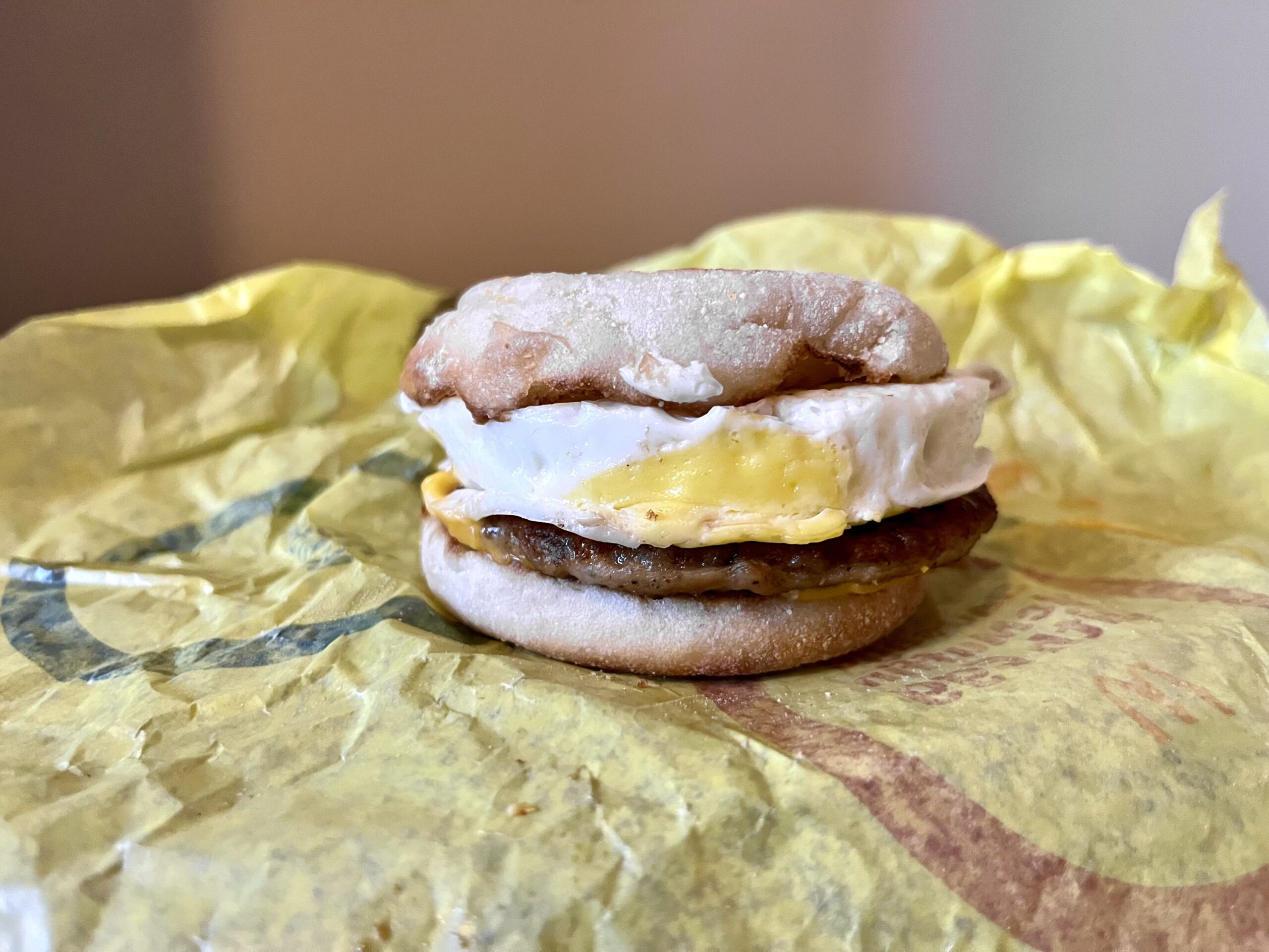Sausage McMuffin with Egg from McDonald's