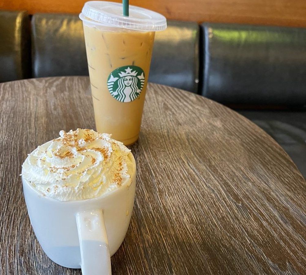 starbucks pumpkin spice latte