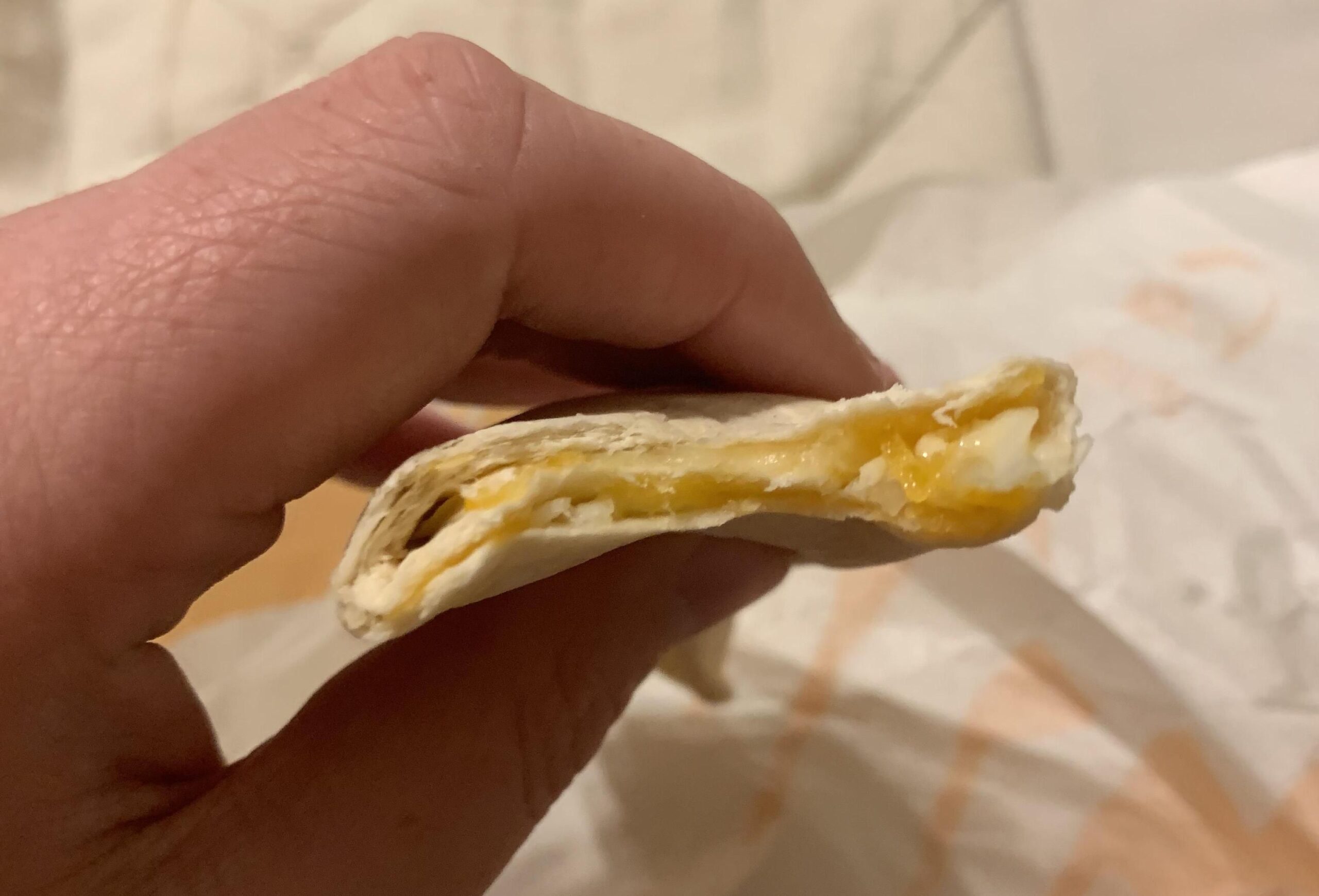 Taco Bell Cheesy Roll Up