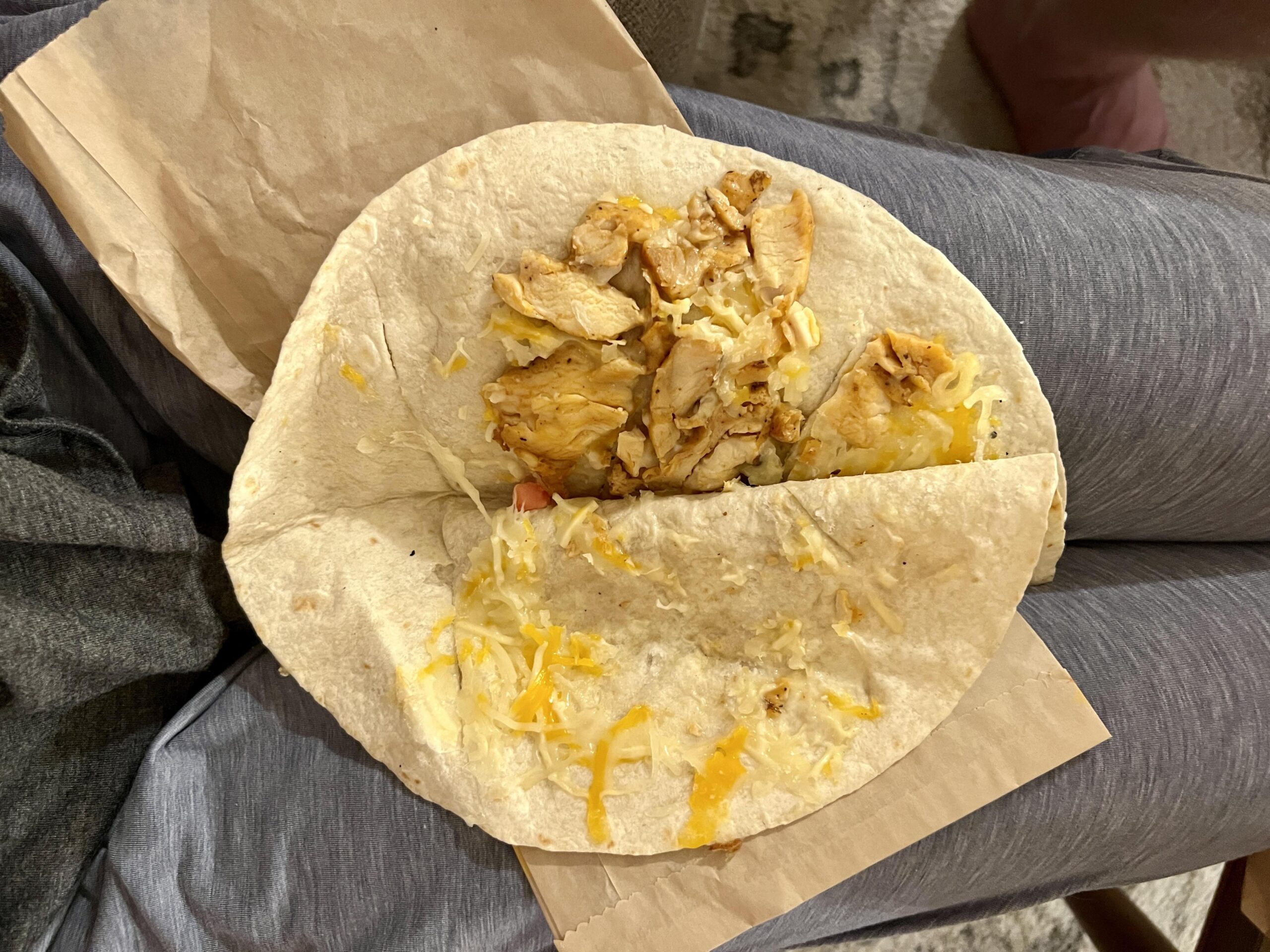 Taco Bell Chicken Quesadilla